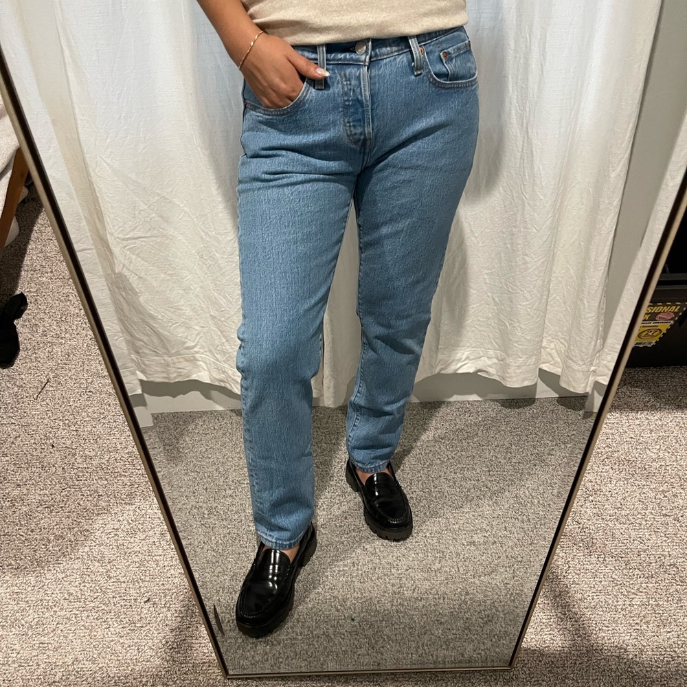 Levi’s 501 tapered jean